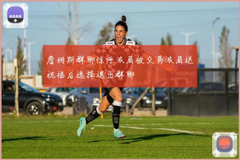 詹姆斯群聊惊呼浓眉被交易浓眉送祝福后选择退出群聊